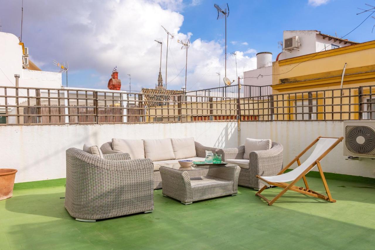 Апартаменти Champion Duplex Terrace And Garage Old Town 6 Pax Севілья Екстер'єр фото