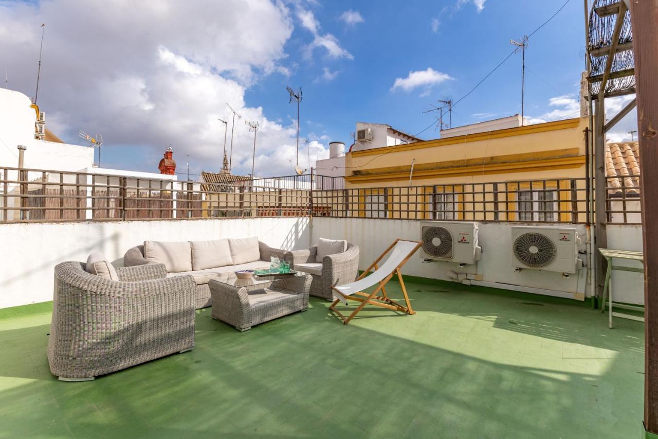 Апартаменти Champion Duplex Terrace And Garage Old Town 6 Pax Севілья Екстер'єр фото